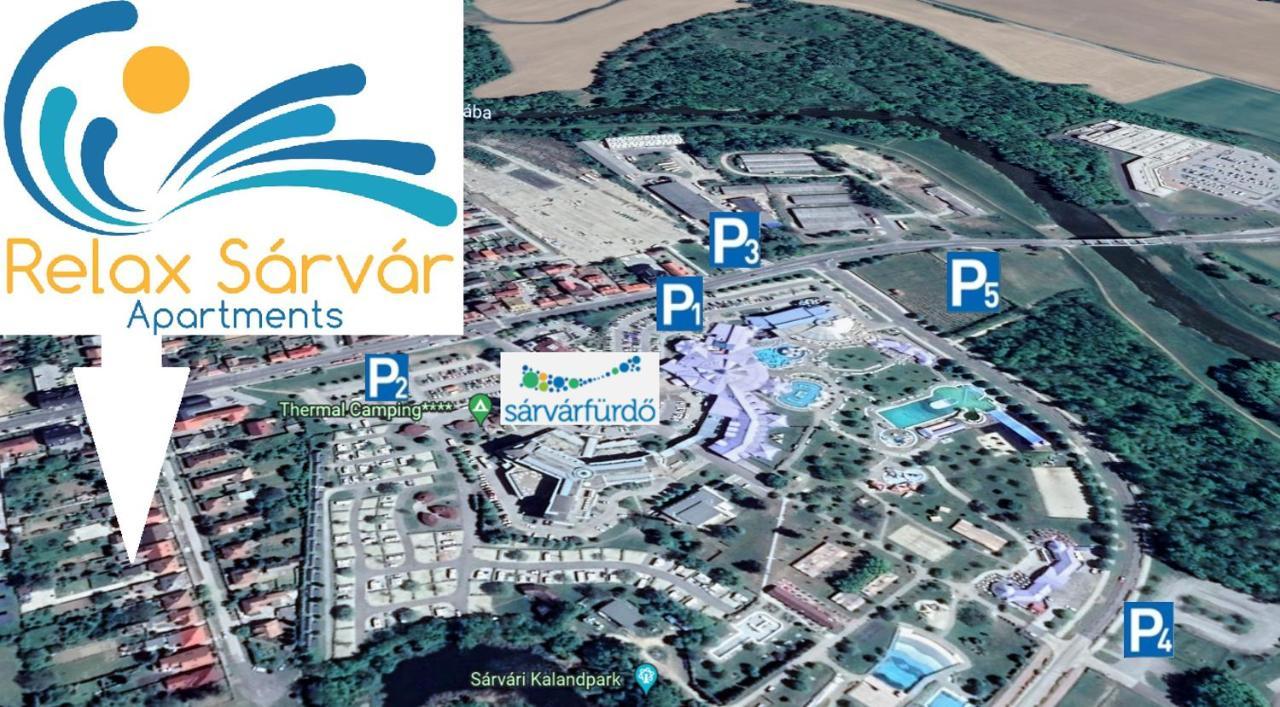 Relax Apartments Sarvar A1 Luaran gambar